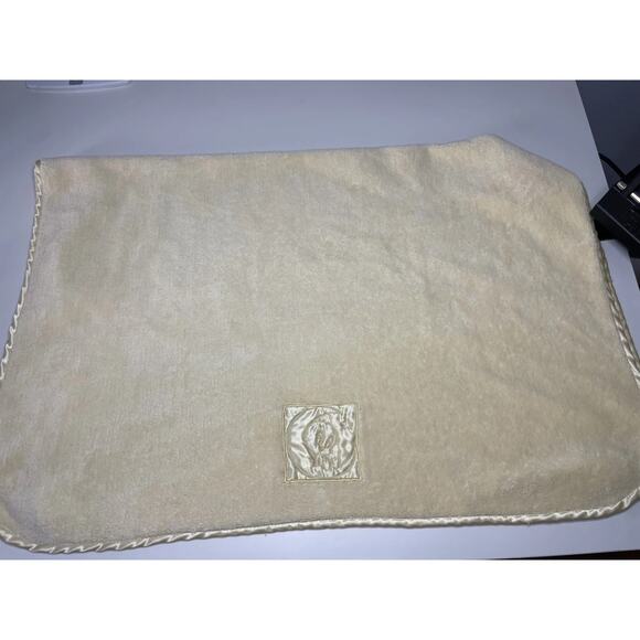 Vintage Baby Looney Tunes Tweety Bird Blanket Yellow Satin Edge Embroidered READ - Picture 3 of 10